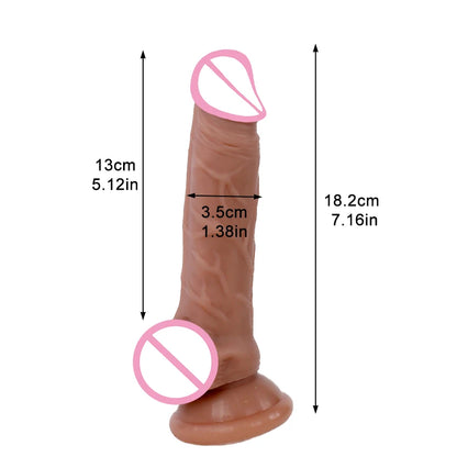 Adult Toys Luminous Dildo With Suction Cup Realistic Penis for Women Masturbation Dick Orgasmic G Spot Anal Massager Sex Shop 18