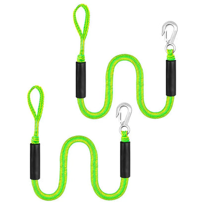 4FT Kayak Boat Bungee Elastic 3 Colors Watercraft Sea Doos Jet Ski Pontoon Power Boat Mooring Rope Outdoor Accessories