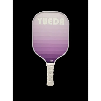Gradient Color Pickleball Paddles Set USAPA Approved Fiberglass Fiber of 2 Lightweight Pickle Ball Rackets with 4 Balls 1 Bag