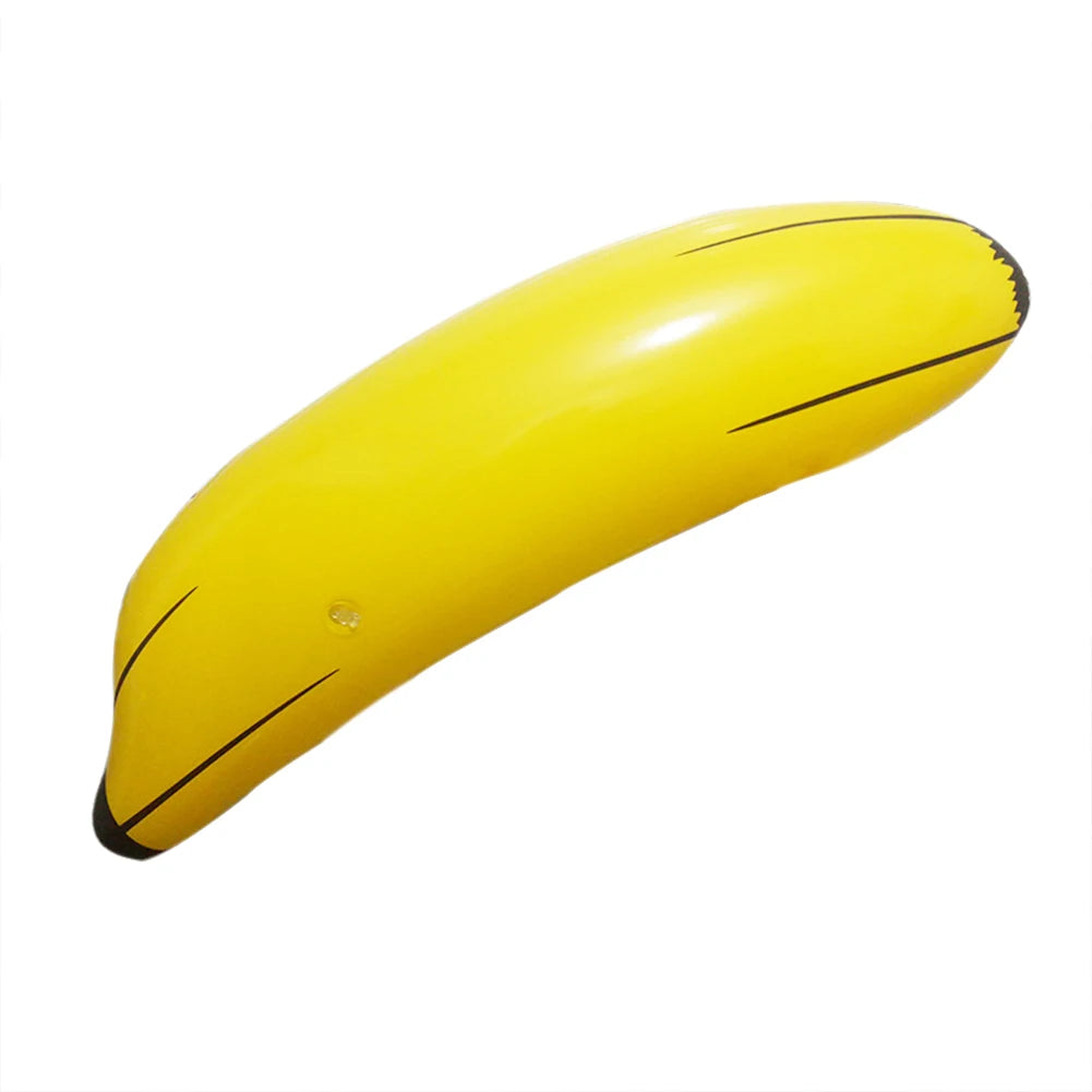 Inflatable Banana PVC Blow Up Pool Water Beach Party Cute Shape Children Toys