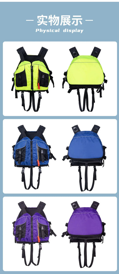 Life Jacket for Kids and Adults, Life Vest, Buoy Aid, Floating Floatation Device, Water Sport, Kayaking, Sailing, Floater