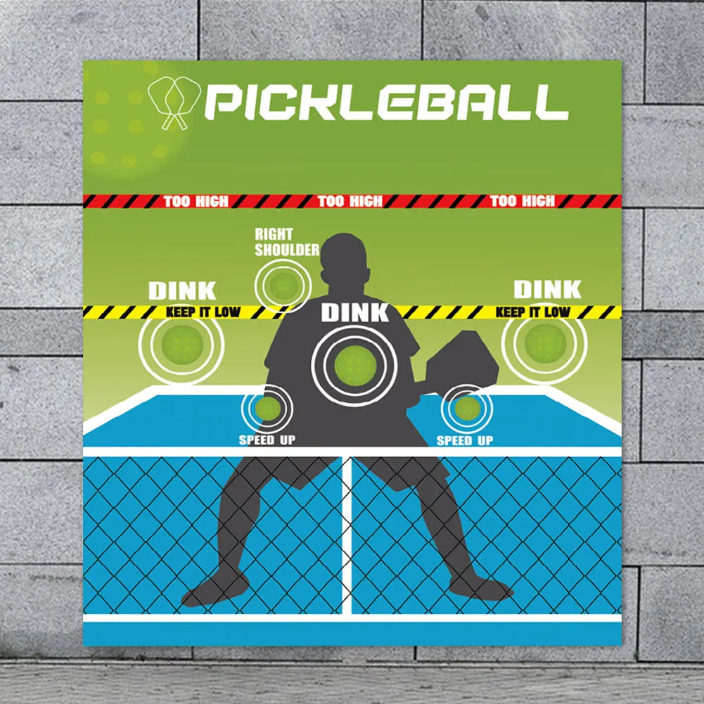 Pickleball Practice Board Pickleball Practice Pads Pickleball Training Dink Pad for Outdoor & Indoor Court Use