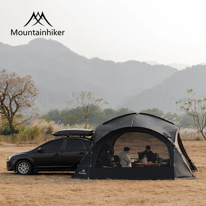 Mountainhiker 8-10 person outdoor camping dome camping tent lightweight luxury round large canopy large sunshade pavilion tent