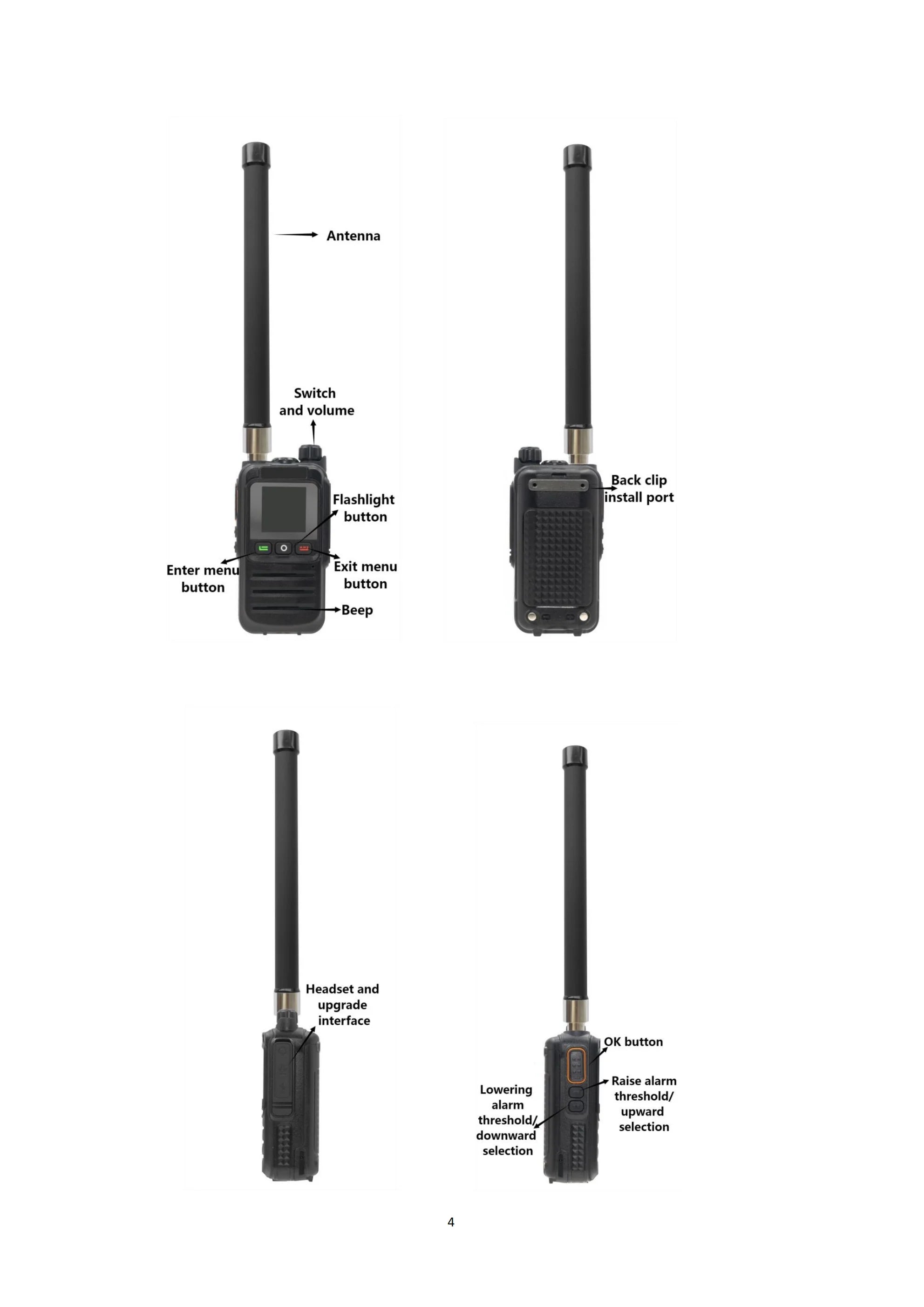 Drone Detector 2KM Long Distance UAV Detection Device Handheld 30-6400MHz Detection Drone Alarm Drone Video Transmission Signals
