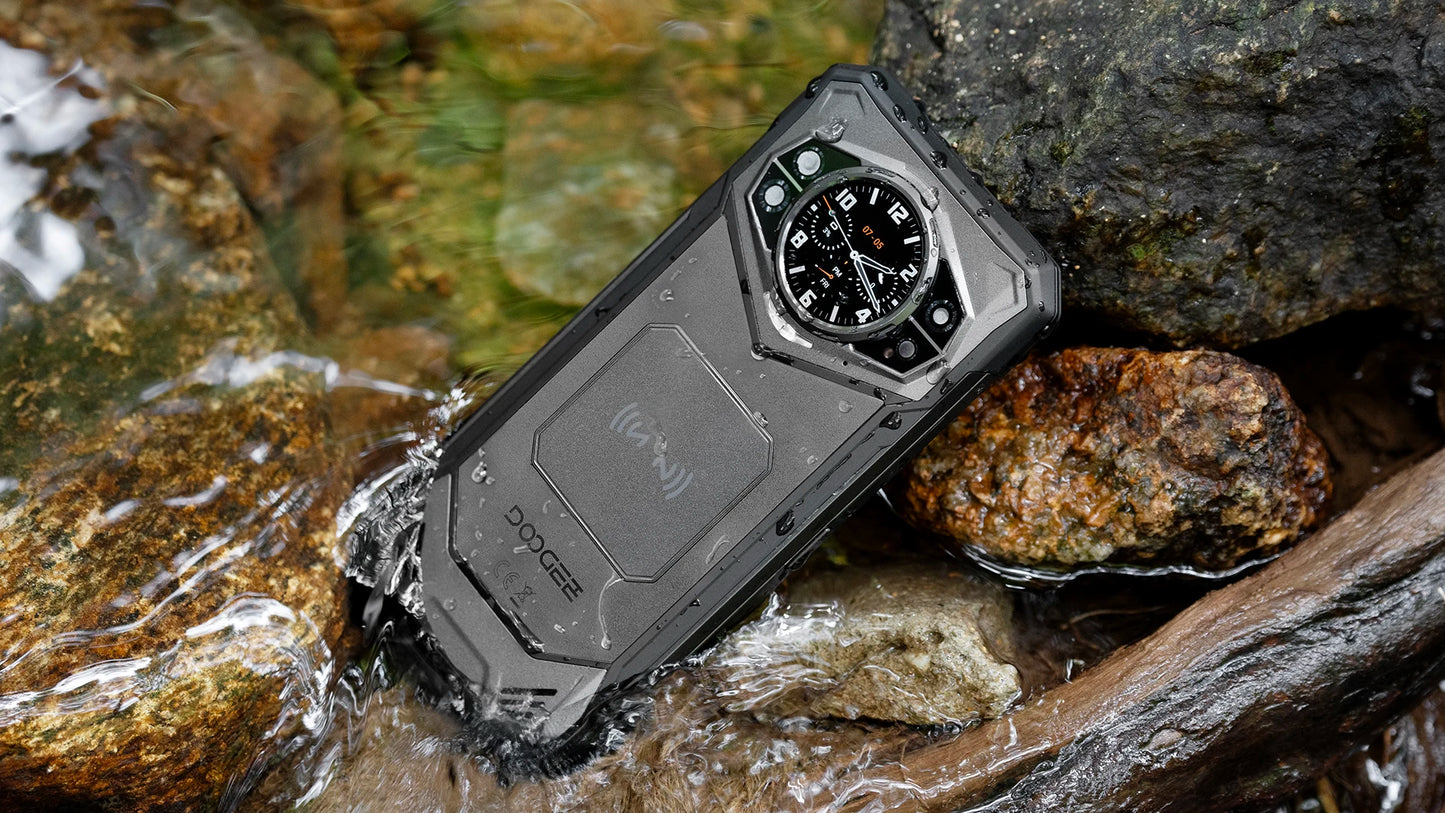 Global Version DOOGEE S200 5G Rugged Phone 12GB +256GB 6.72" Display 100MP AI Main Camera 10100mAh Mobilephone Android 16 NFC