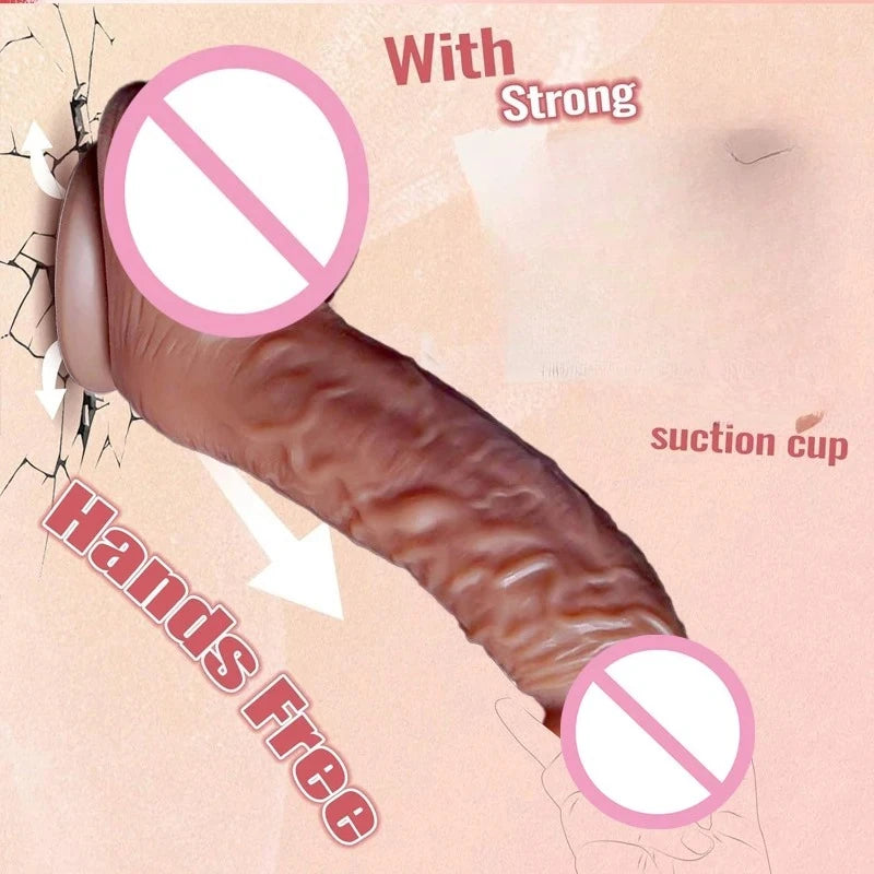 Realistic Long Dildos Sex Toys for Women Suction Cup Masturbator Big Dick Vibrator Anal Penis Dildo Adult Sex Toy Supplies 18+