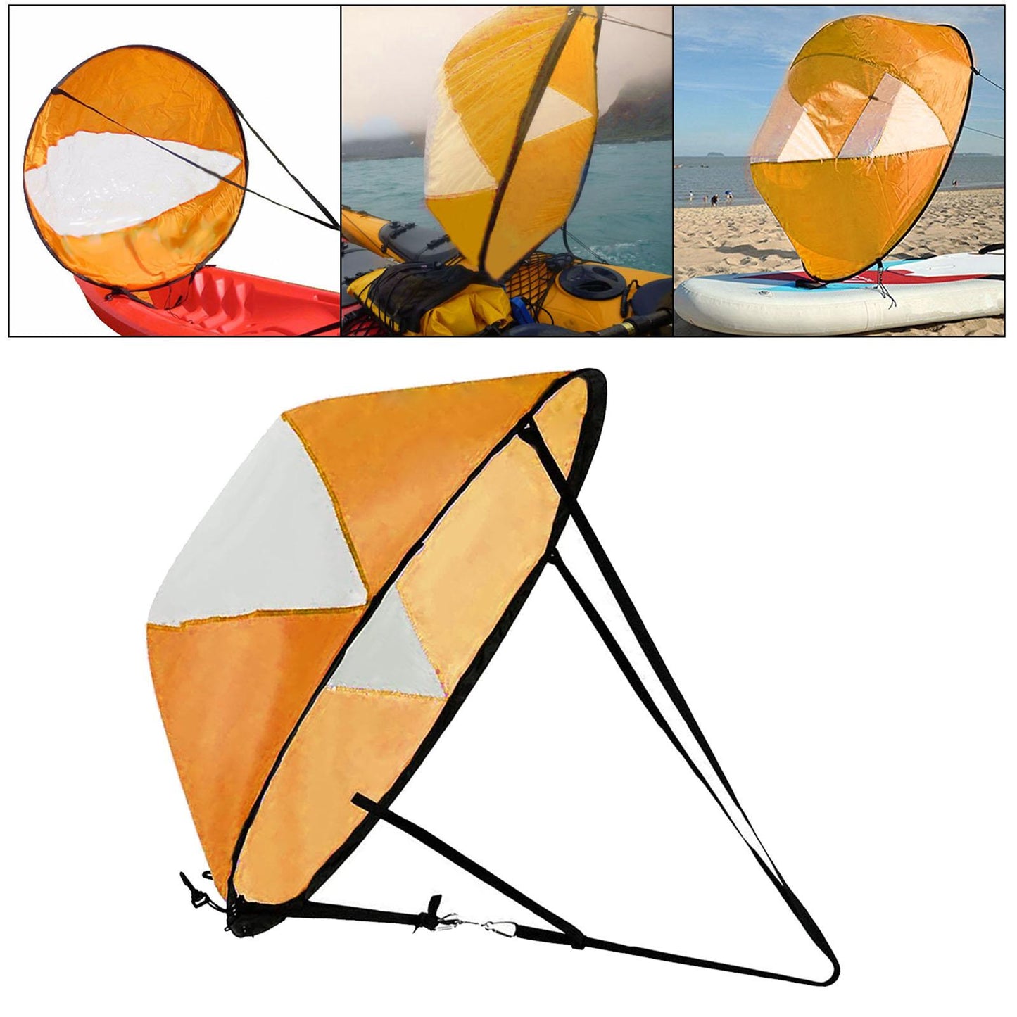 Kayak Wind Sail Paddle Sailing  Board Row  Sail for Boats Canoe