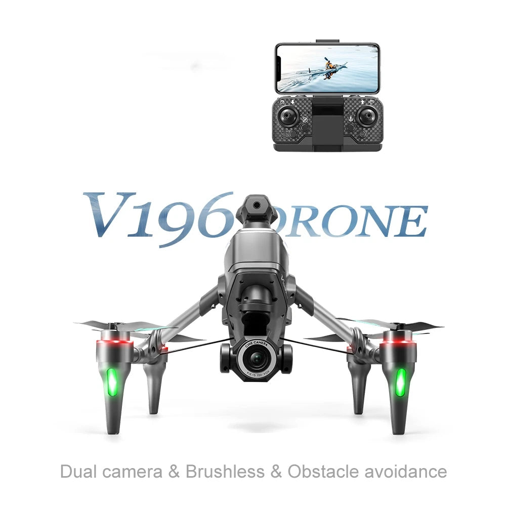 Race Drone  8K Dual Professional Aerial Photography HD Dual-Camera WIFI FPV Four-Axis Rc Quadcopter Toy UAV