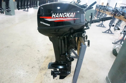 Short Shaft 2 Stroke 18HP Outboard Motor Stand Petrol Engine Inboard Fishing Boat For Sale