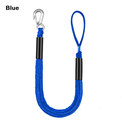 4FT Kayak Boat Bungee Elastic 3 Colors Watercraft Sea Doos Jet Ski Pontoon Power Boat Mooring Rope Outdoor Accessories