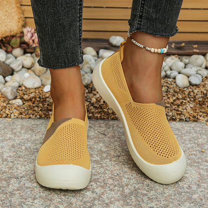 Women's shoes summer 2026  Single Shoes Dual-Tone Breathable Design Petite Fragrance Style Comfortable Footwear shoes woman