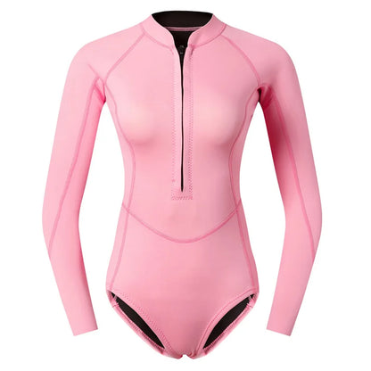 2MM Neoprene Snorkeling Wetsuits Spearfishing Surfing Diving Suit Bathing Swimwears Women Keep Warm Scuba Water Sport Equipment
