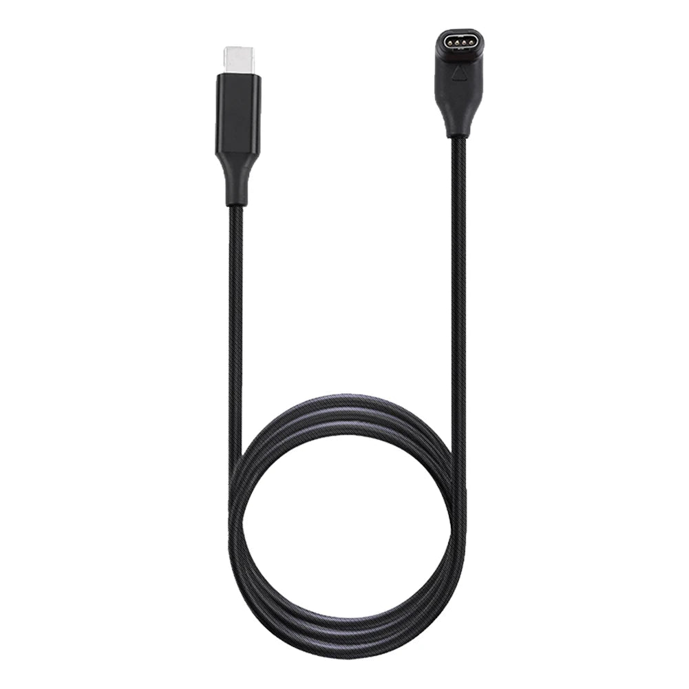 1M USB Charging Cable Data Cord Charger For Garmin Fenix 7 7S 7X 6 6S 6X 5 5X 5S Vivoactive 3 Forerunner 945 935 245 Instinct 2