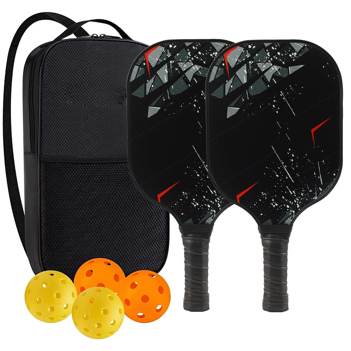 Pickleball Paddle Carbon Fiber USAPA Approved Pickleball Set Sports 6 pieces with packaging Outdoor Beach Tennis Racket