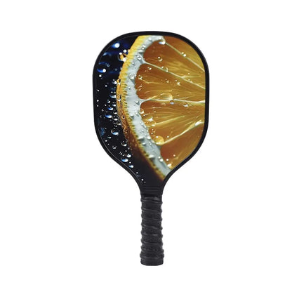 Wooden Pickleball Paddles Non-Slip Colorful Pickle Ball Racket Ribbed Handle Single Racket Pickleball Training Equipment Men