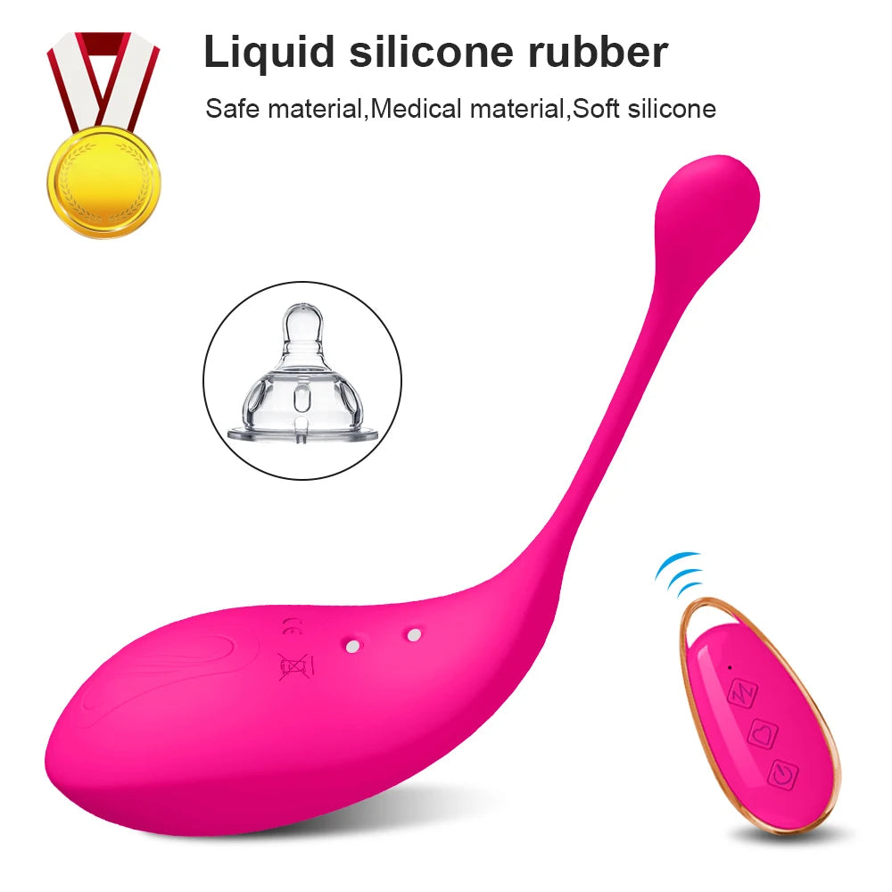 Powerful Vibrating Love Egg Wireless Remote Control Vibratiors Female for Women Dildo G-spot Massager Anal Plug Masturbator 2022