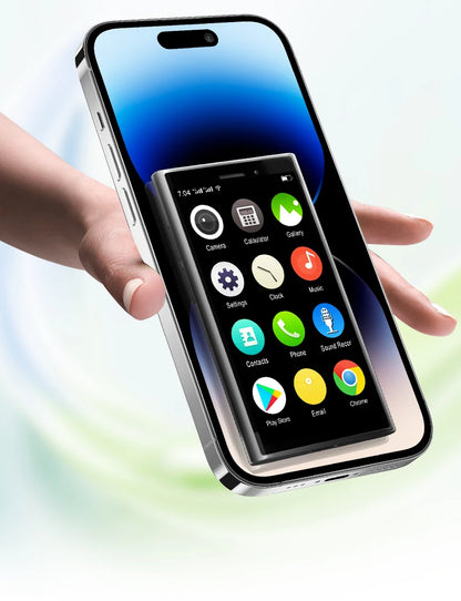 SERVO S26 Mini Smartphones Android 9.0 Dual SIM 3.0'' HD 900mAh WIFI Bluetooth 2GB+16GB Face Unlock 3G Small Mobile Phone Type-C