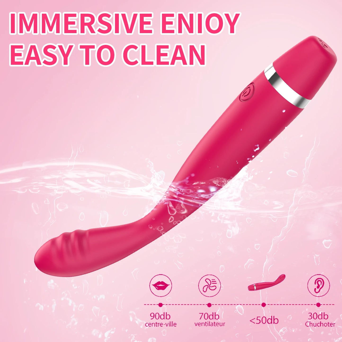 Sex toys for adult women, clitoral and G-spot vibrators, finger-style clitoral stimulators, and dildos for couples' foreplay