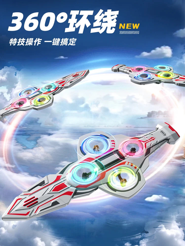 New Remote Flying Sword Interactive Flying Sword Drone With 1 Batteries 6-Axis Gyro Stabilizer Easy To Fly  For Beginners Adults