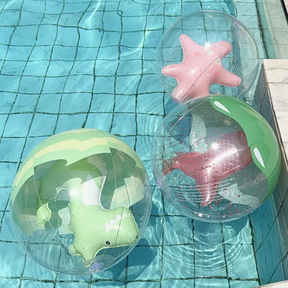 Inflatable Pool Float Swim Pool  Accessory Swim Tube Inflatable Beach Ball Pool Float Ring Summer Water Toys  ﻿