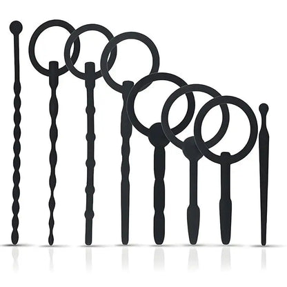 Adult Products Sex Toys For Couple Urethral Plug Beads Butt Plug Silicone Masturbation Inertia Flexible Penis Plug Massager