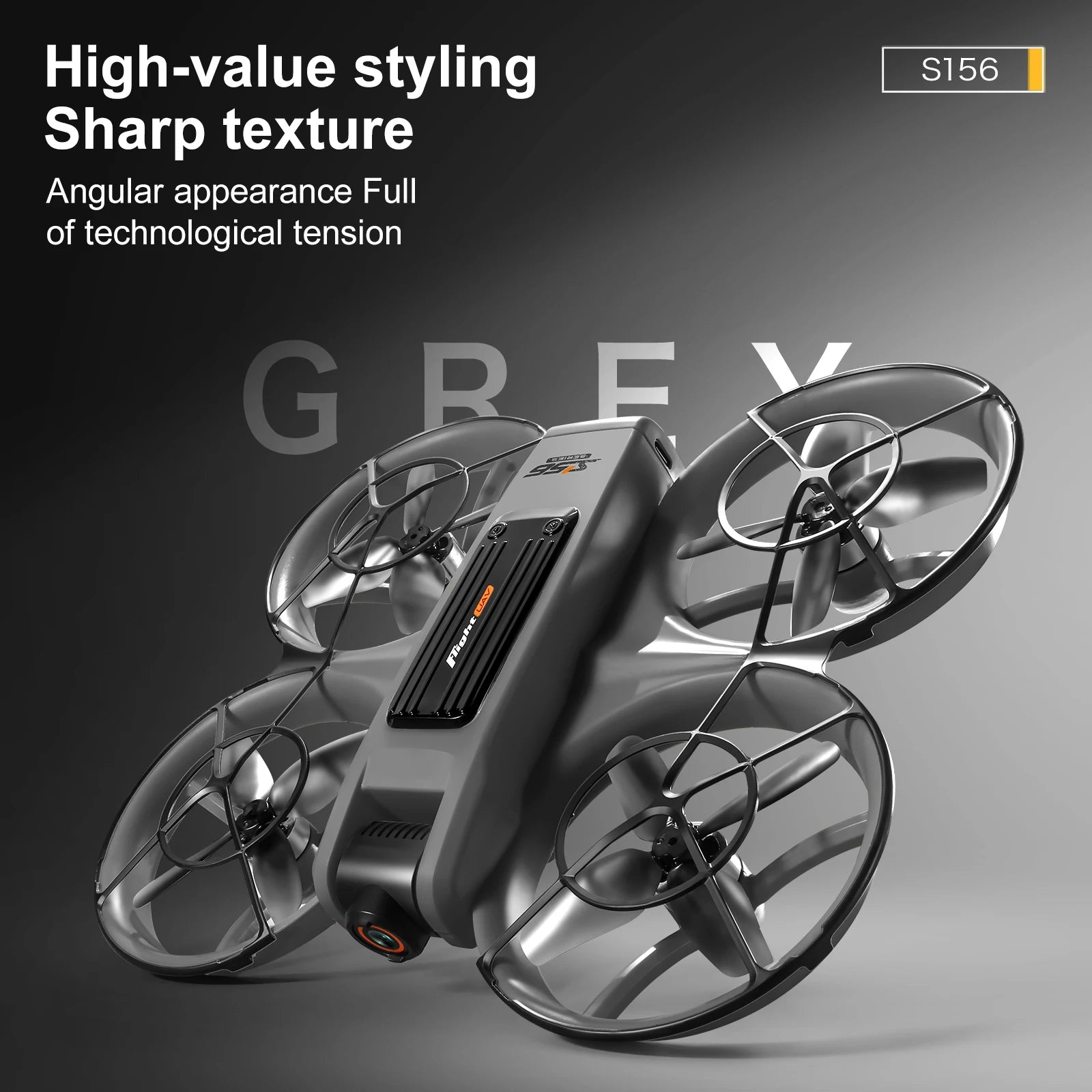 2025 New S156 Drone with Screen Brushless Optical Stream Positioning Quadcopter with Camera FPV Traverser Novice Toy Airplane