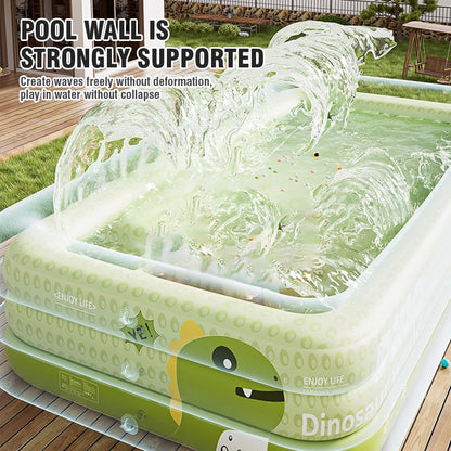 Children's Swimming Pool 1.8-2.6M Inflatable Toys Family Adult Removable  Indoor Outdoor Party Game Toys Garden Baby Bath Gift