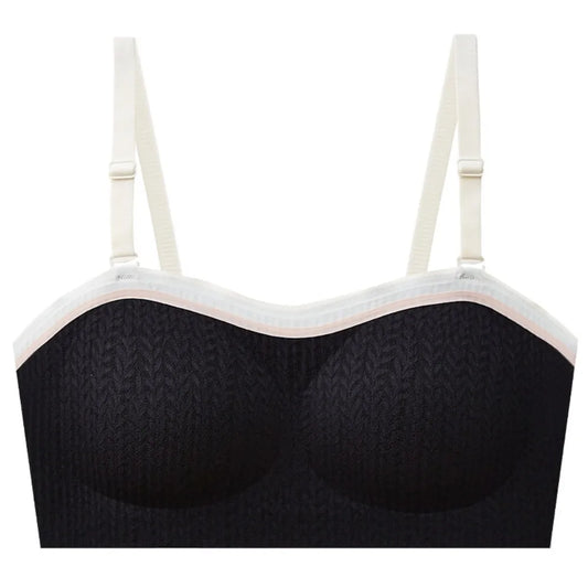 Lingerie Adjustable Wireless Bra Close-fitting Elastic Traceless Brassiere for Women Anti-sagging Gathered Breasts Seamless Bras