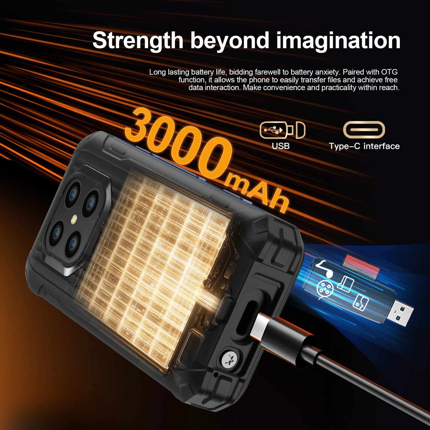 SERVO TANK500 IP68 Waterproof Mini Smart Phone 4G LTE Android 12 RAM 6GB ROM 128GB PTT Network Intercom Small Rugged Smartphones