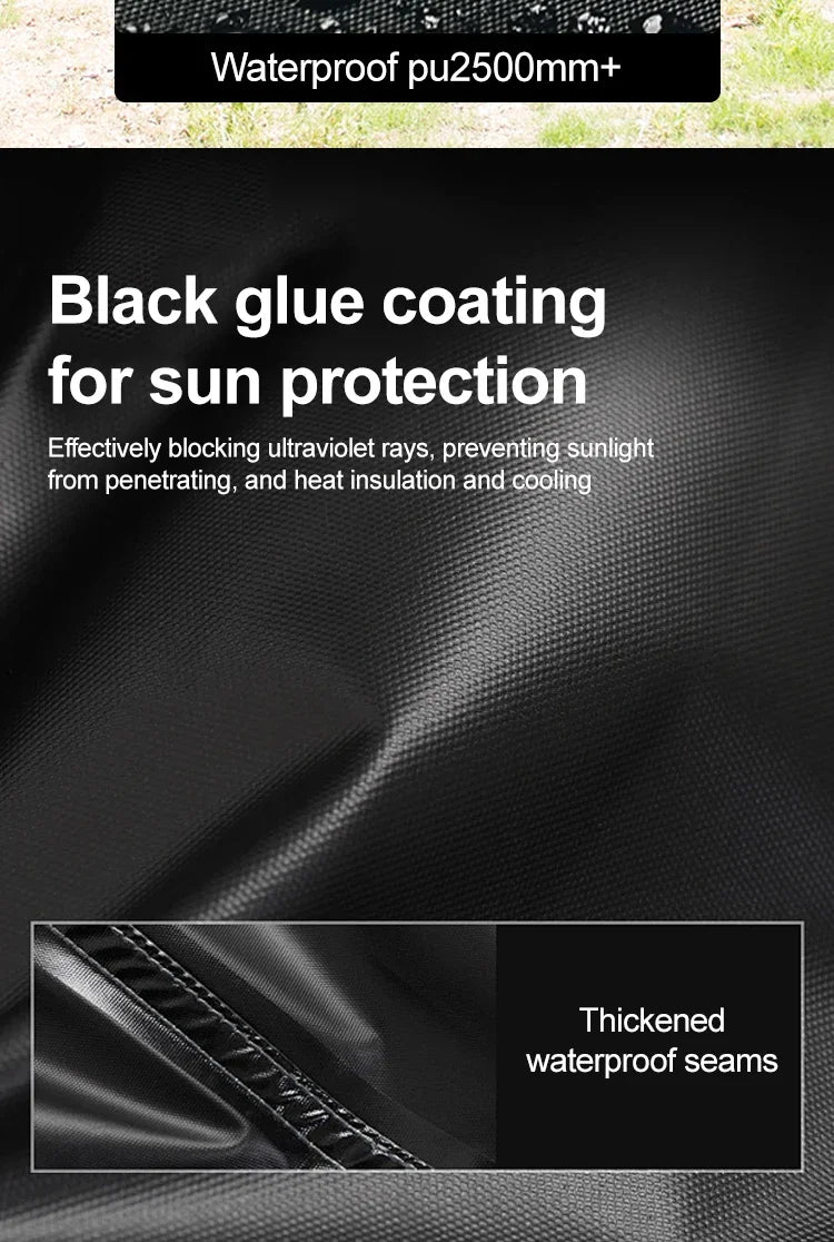 8-12 Person Camping Tent 2 Room Large Waterproof Windproof Outdoor Family Tent with Rainfly Instant Cabin Tents for Camp Beach