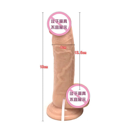 Ejaculating Penis Realistic Squirting Dildo Strong Suction Cup Soft Dildos for Women G-Spot Anal Vagina Massager Prostate Play