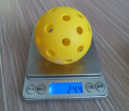 3/6/12pcs Indoor Pickleball Balls 26 Holes Colorful and Durable Pickleballs 72mm Training Ball Practice Competition Pickleball