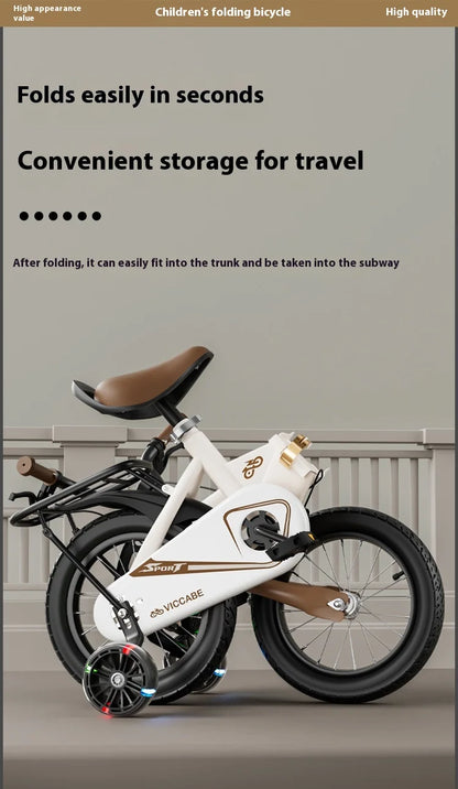 Children's Bicycle2-9Year-old children's bicycles for girls and boys, foldable bikes