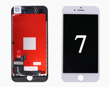 For iPhone 5 5C 5S SE 6 6S 7 8 Plus LCD Display Touch Screen Replacement For iphone 7G 7P 8G 8 Plus LCD Screen Tempered Glass