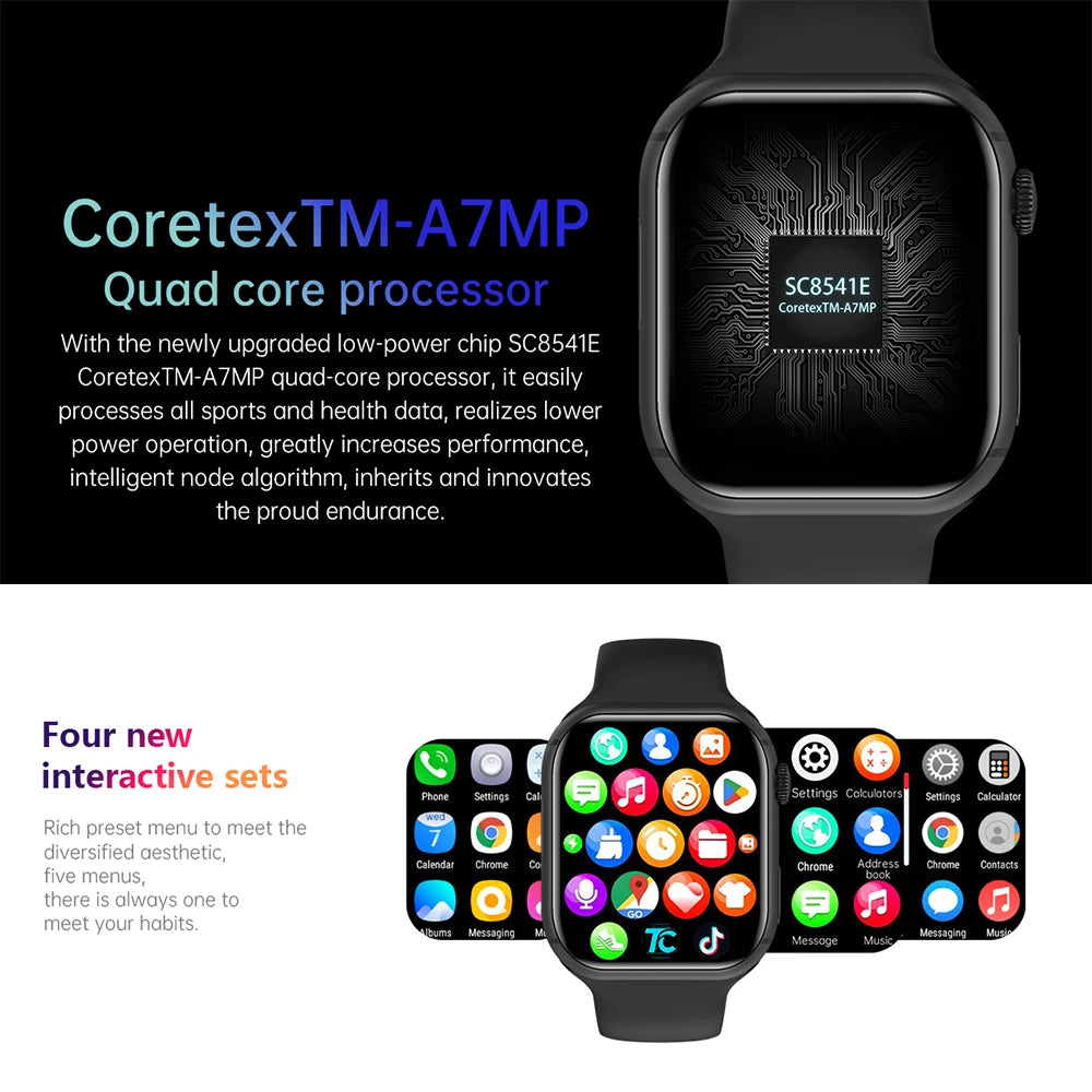 Rainbuvvy DM60 SIM Smart Watch Android8.1 Quad Core 4GB RAM 64GB ROM 2.02" IPS 4G LTE Wifi Sports Watch