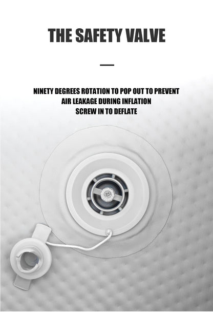 KOETSU Inflatable Kayak Fishing Boat: Bright Yellow 2-Person Drift Craft for Anglers