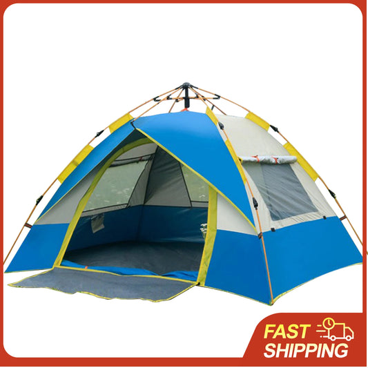 2-3 / 3-4 Person Tent Pop Up Tent Water-resistant Portable Instant Automatic Camping Tent for Outdoor Camping Hiking Backpacking