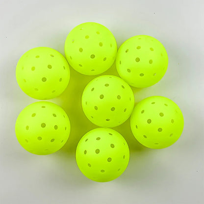 1/3pcs Pickleball Balls Outdoor 48Holes Training Pickleball Accessories 74mm Standard Pickle Balls For Training Competition