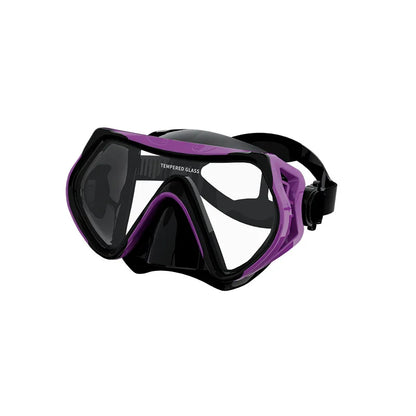 Diving Mask Snorkeling Full Dry Breathing Tube Set, Large Frame Swimming Goggles, Liquid Silicone Diving Mask