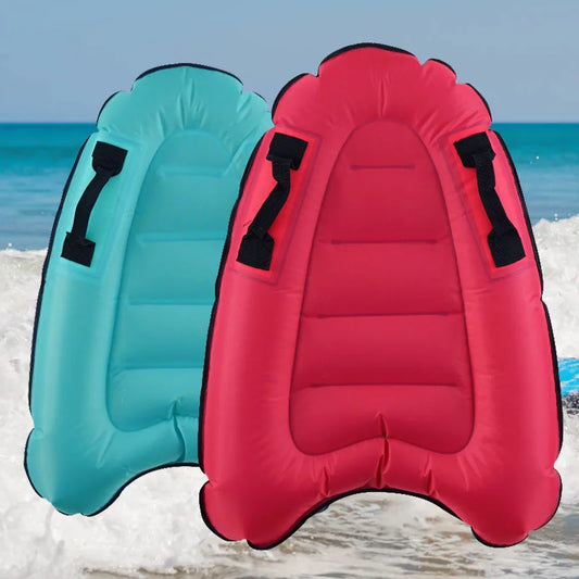 Outdoor Inflatable Surfboard Portable Paddle Board for Adults and Children Learning Swim Safe and Lightweight kick board surfing