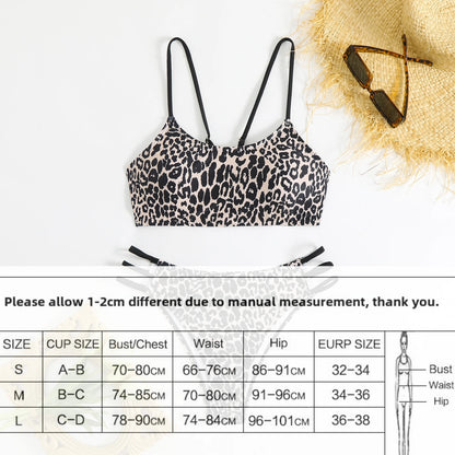 Sexy Leopard Micro Bikini 2025 Women Swimsuit Female Swimwear High Waist Bikinis Sets Brazilian Bandeau Beach Wear Bathing Suit