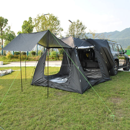 Tent for Camping, 6-Person Car Camping  Tailgate Tent for Outdoor, Easy Set up with Canopy