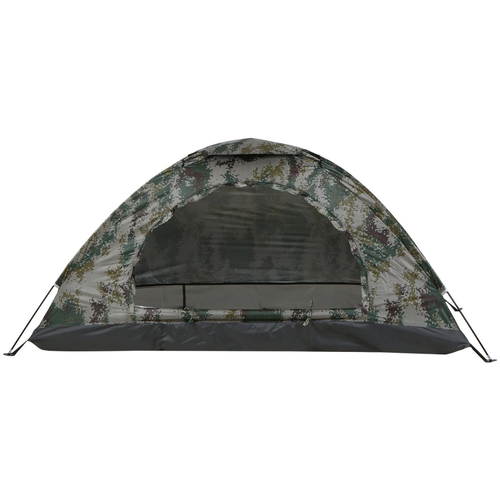 Camping Tent Single Layer Portable Tent Anti-UV Coating UPF 30+ for Outdoor Beach Fishing Family Camping Tent