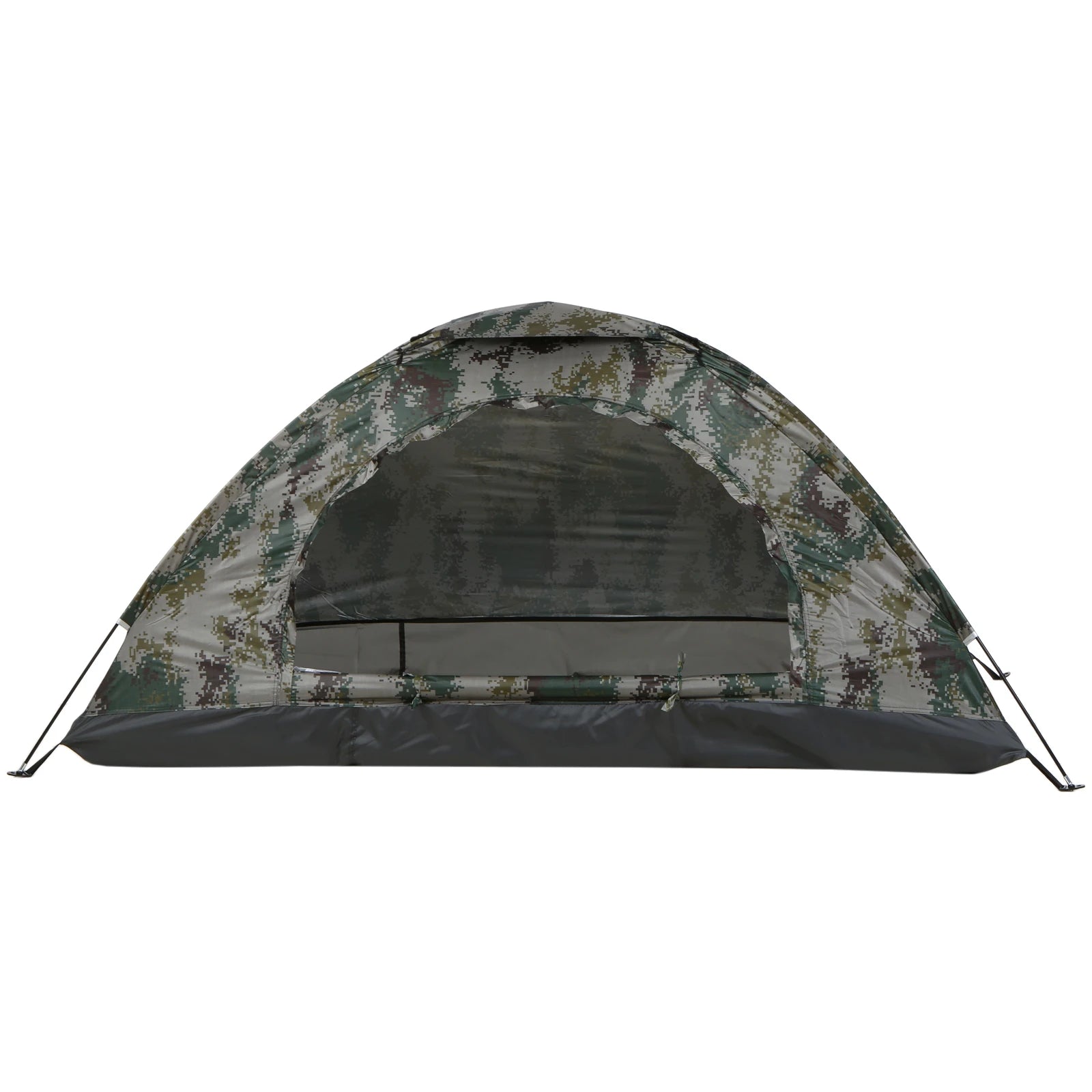Camping Tent Single Layer Portable Tent Anti-UV Coating UPF 30+ for Outdoor Beach Fishing Family Camping Tent