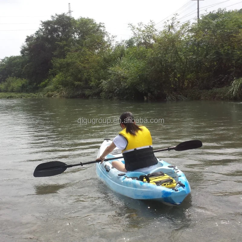 Top Quality LLDPE Material Water Sports 2 Person Drop Stitch Pedal Fishing Kayak