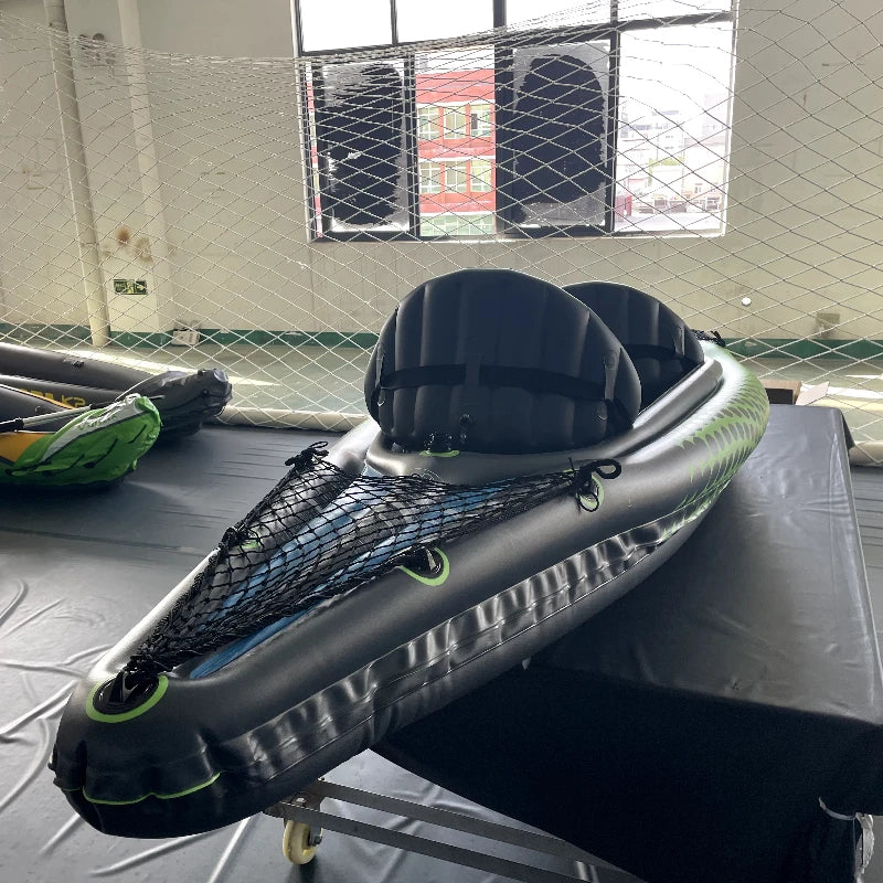 KAYAK Inflatable Rowing Boat Set For Sport Gaming Outdoor On Water Sport