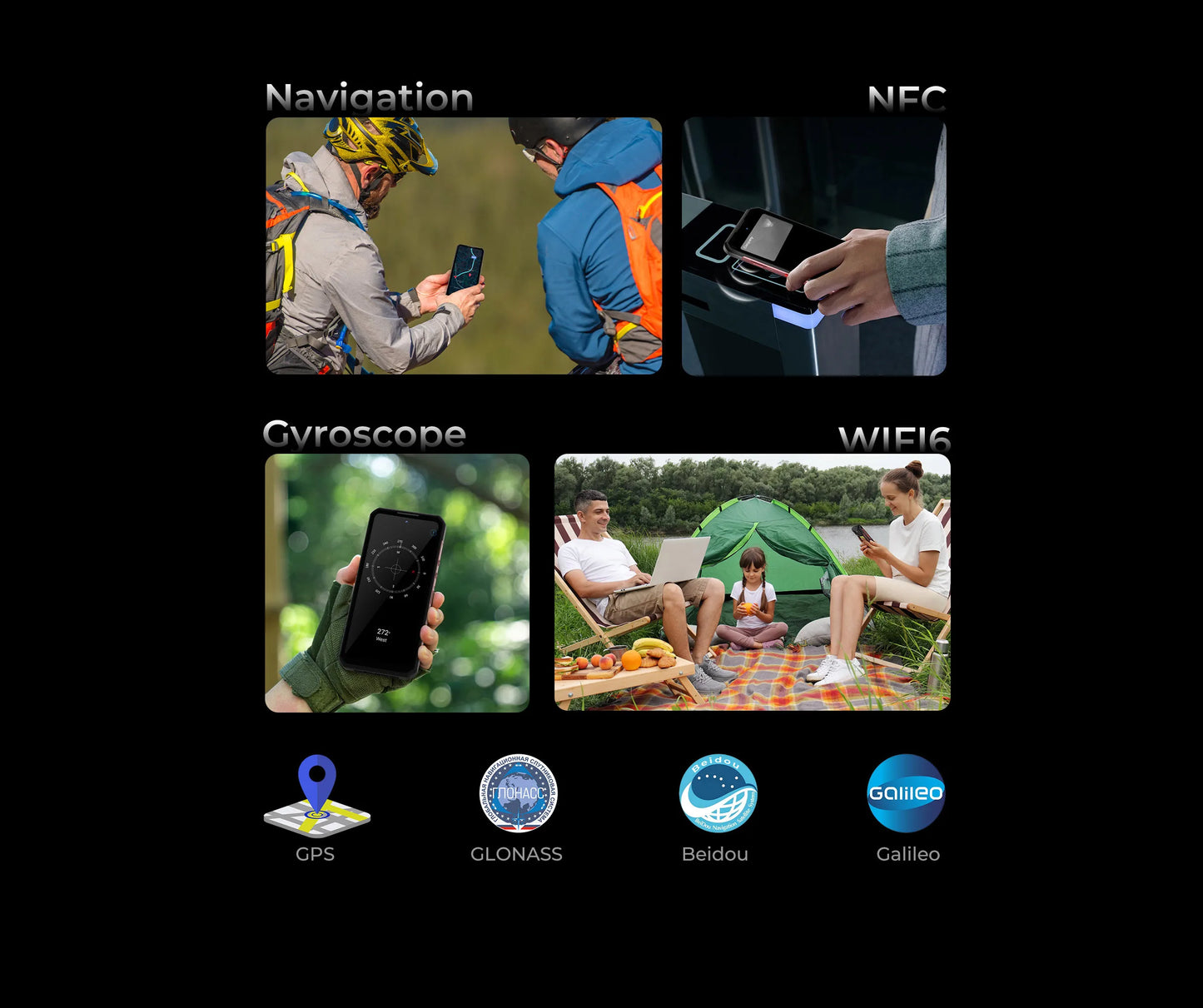 OUKITEL WP56 Rugged phone 16000mAh 45w 36GB+512GB 6.8“FHD 120Hz cell phone MTK7050 32MP+108MP android 15 smartphone