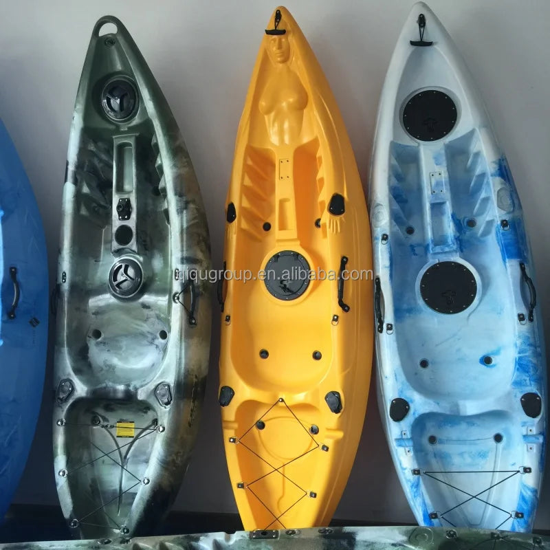 Top Quality LLDPE Material Water Sports 2 Person Drop Stitch Pedal Fishing Kayak