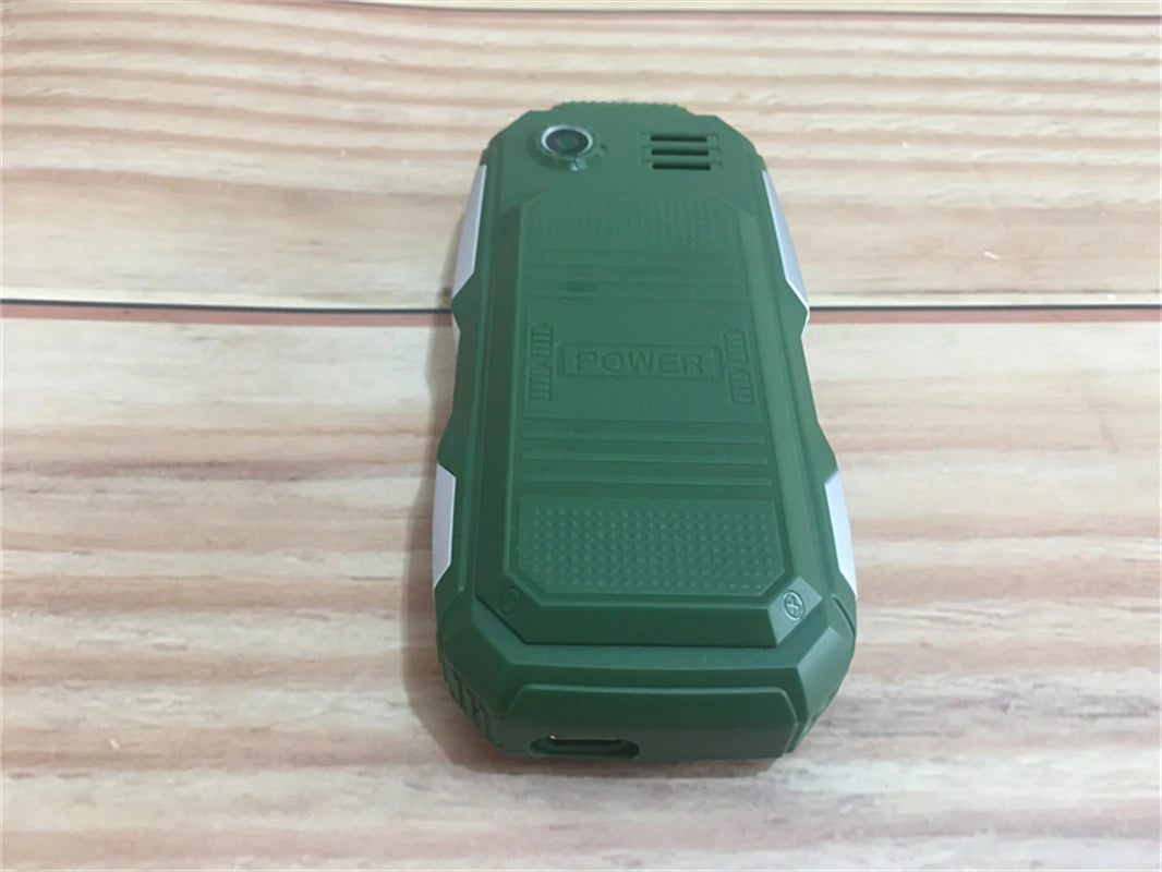 Mini Rugged Mobile Phone, 1.8", Push Button,Dual Sim, BT,Dual Flashlight, MP3,Wireless FM,BigHorn Dustproof Shockproof CellPhone