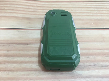 Mini Rugged Mobile Phone, 1.8", Push Button,Dual Sim, BT,Dual Flashlight, MP3,Wireless FM,BigHorn Dustproof Shockproof CellPhone